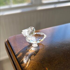Swarovski Clear Crystal Pelican Figurine